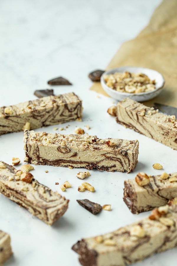 Chocolate Marble Hazelnut Halva