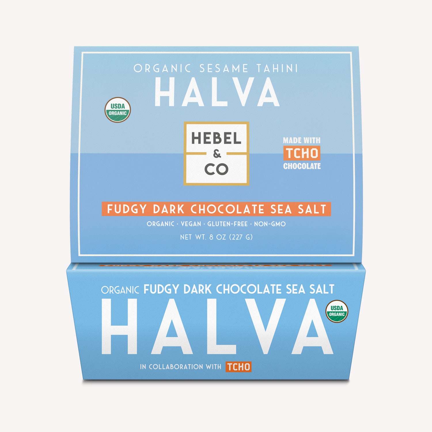 Organic Fudgy Dark Chocolate Sea Salt Halva – Hebel & Co