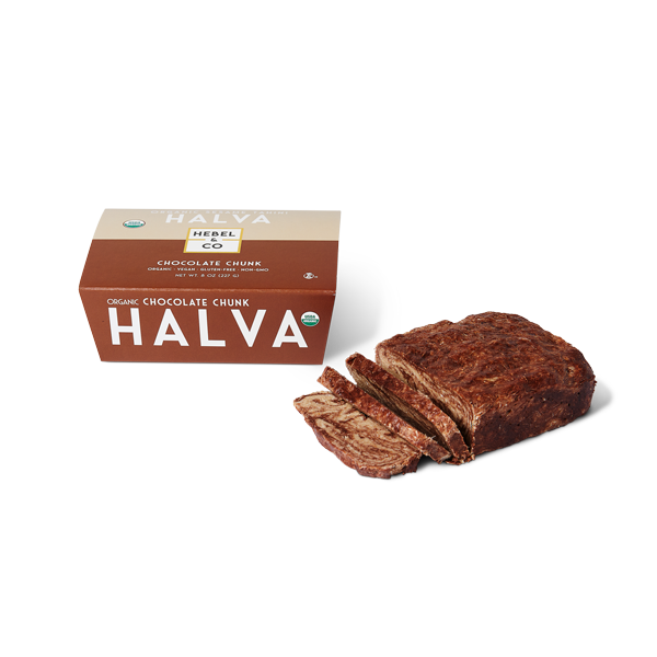 Organic Chocolate Chunk Halva Hebel & Co